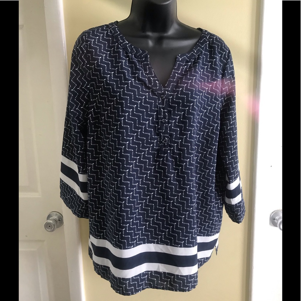 3/$20, Skies Are Blue blouse